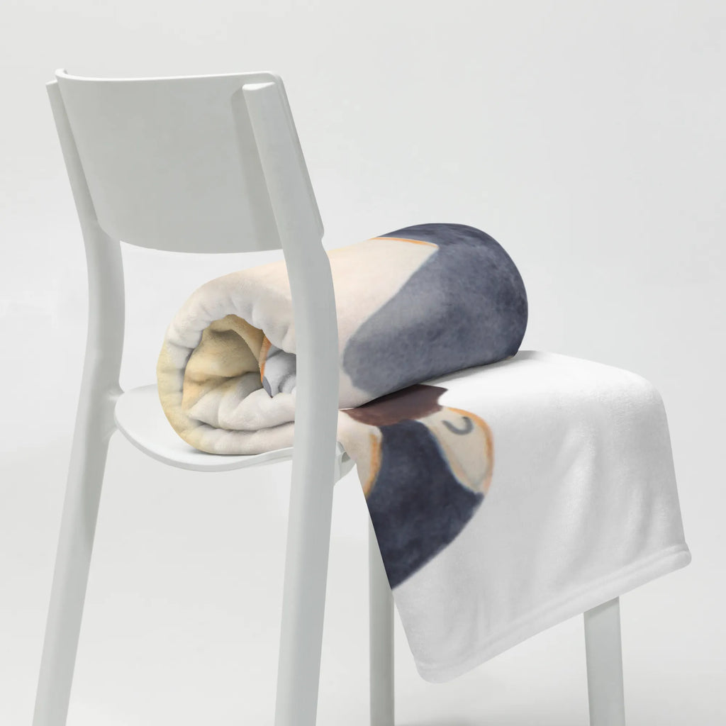 Koc Pingwin biedronka Wolldecke, Sofadecke, Decke, Wohndecke, Tagesdecke, Pinguin, Marienkäfer, Liebe, Lebensfreude, Glück, Freude, Pinguine, Wunder