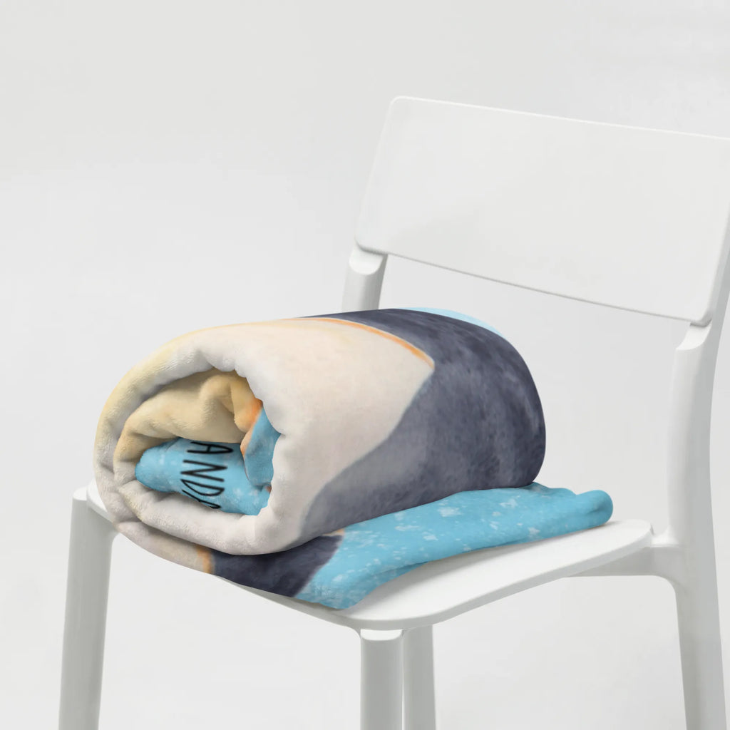 Koc Pingwin biedronka Wolldecke, Sofadecke, Decke, Wohndecke, Tagesdecke, Pinguin, Marienkäfer, Liebe, Lebensfreude, Glück, Freude, Pinguine, Wunder