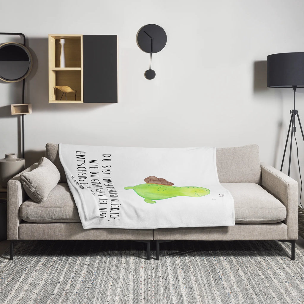 Kuscheldecke Schildkröte Pfeifen Wolldecke, Wohndecke, Tagesdecke, Sofadecke, Decke, Schildkröte, Schildi, Neuanfang, Trennung, fröhlich, Lebensfreude, Glück, Depression, Motivation, Schildkröten