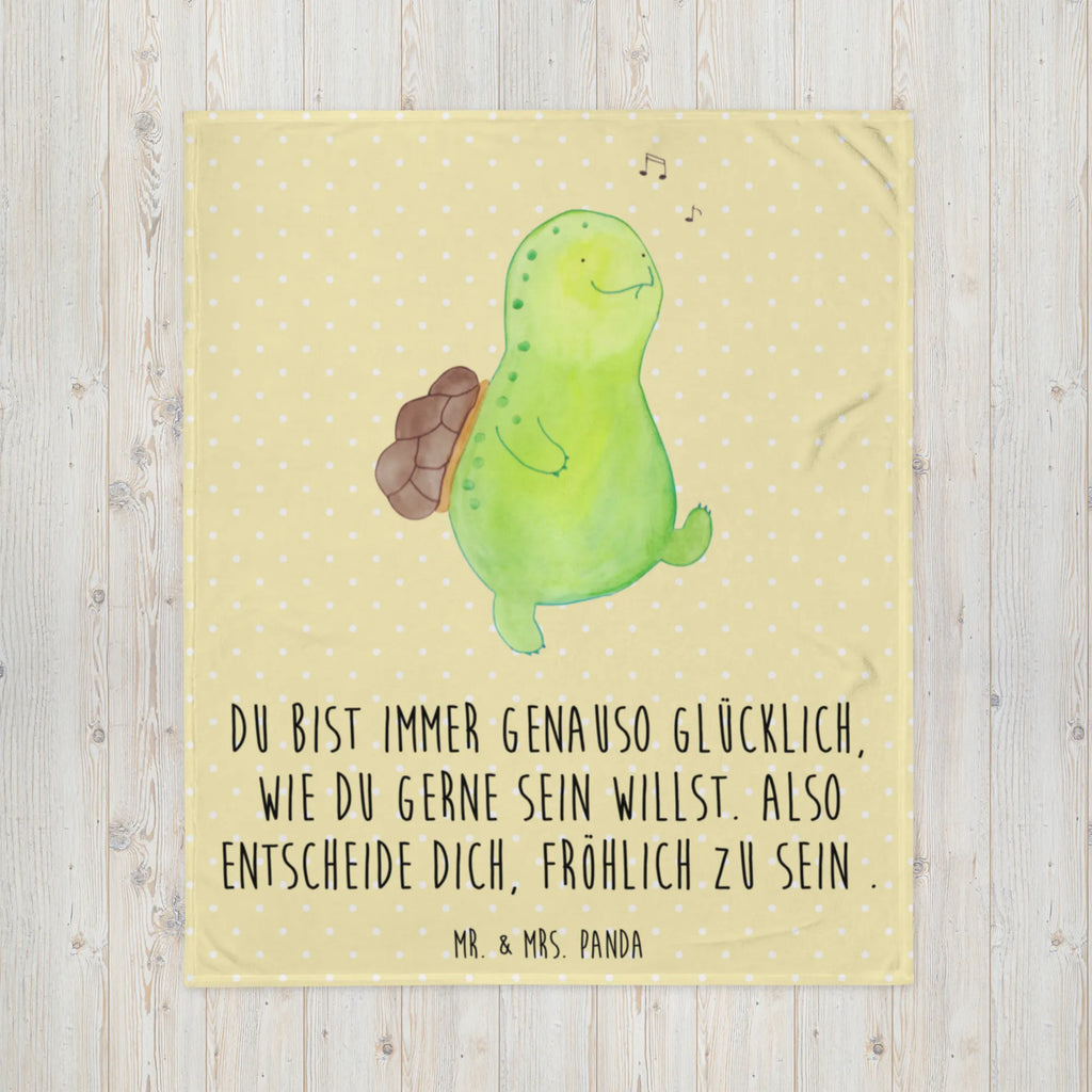 Kuscheldecke Schildkröte Pfeifen Wolldecke, Wohndecke, Tagesdecke, Sofadecke, Decke, Schildkröte, Schildi, Neuanfang, Trennung, fröhlich, Lebensfreude, Glück, Depression, Motivation, Schildkröten