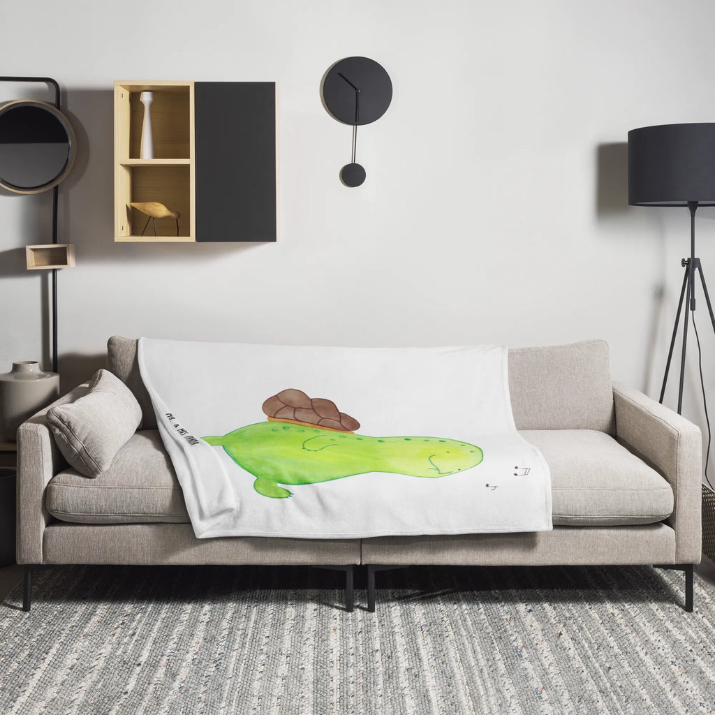 Kuscheldecke Schildkröte Pfeifen Wolldecke, Wohndecke, Tagesdecke, Sofadecke, Decke, Schildkröte, Schildi, Neuanfang, Trennung, fröhlich, Lebensfreude, Glück, Depression, Motivation, Schildkröten