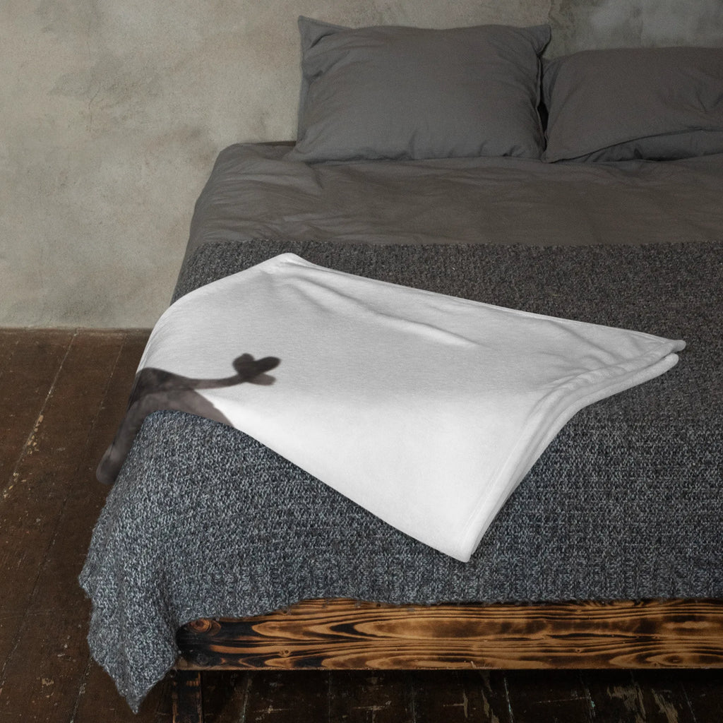 Kuscheldecke Stinktier Ball Tagesdecke, Wolldecke, Decke, Sofadecke, Wohndecke, Stinktier, Skunk, Weisheit, verspielt, Stinki, Stinker, Raubtier, Wildtier