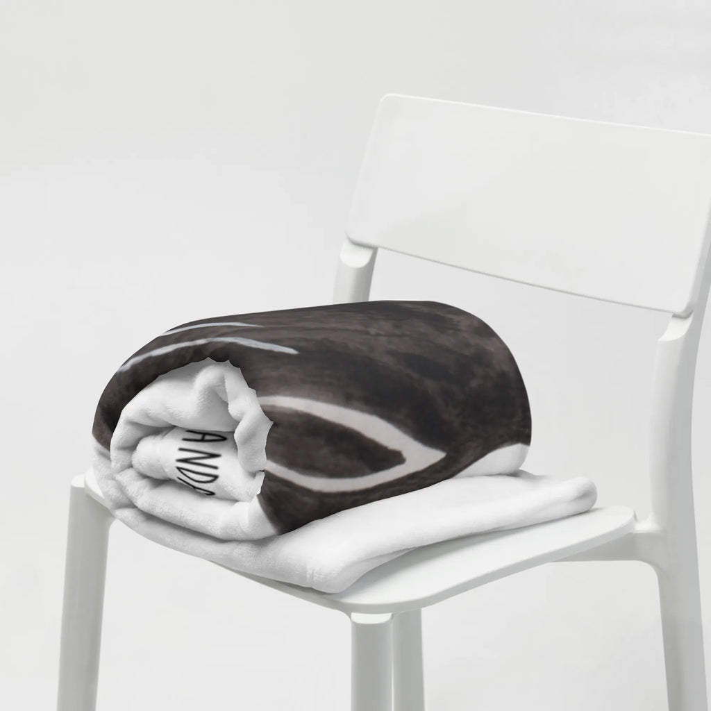 Kuscheldecke Stinktier Ball Tagesdecke, Wolldecke, Decke, Sofadecke, Wohndecke, Stinktier, Skunk, Weisheit, verspielt, Stinki, Stinker, Raubtier, Wildtier