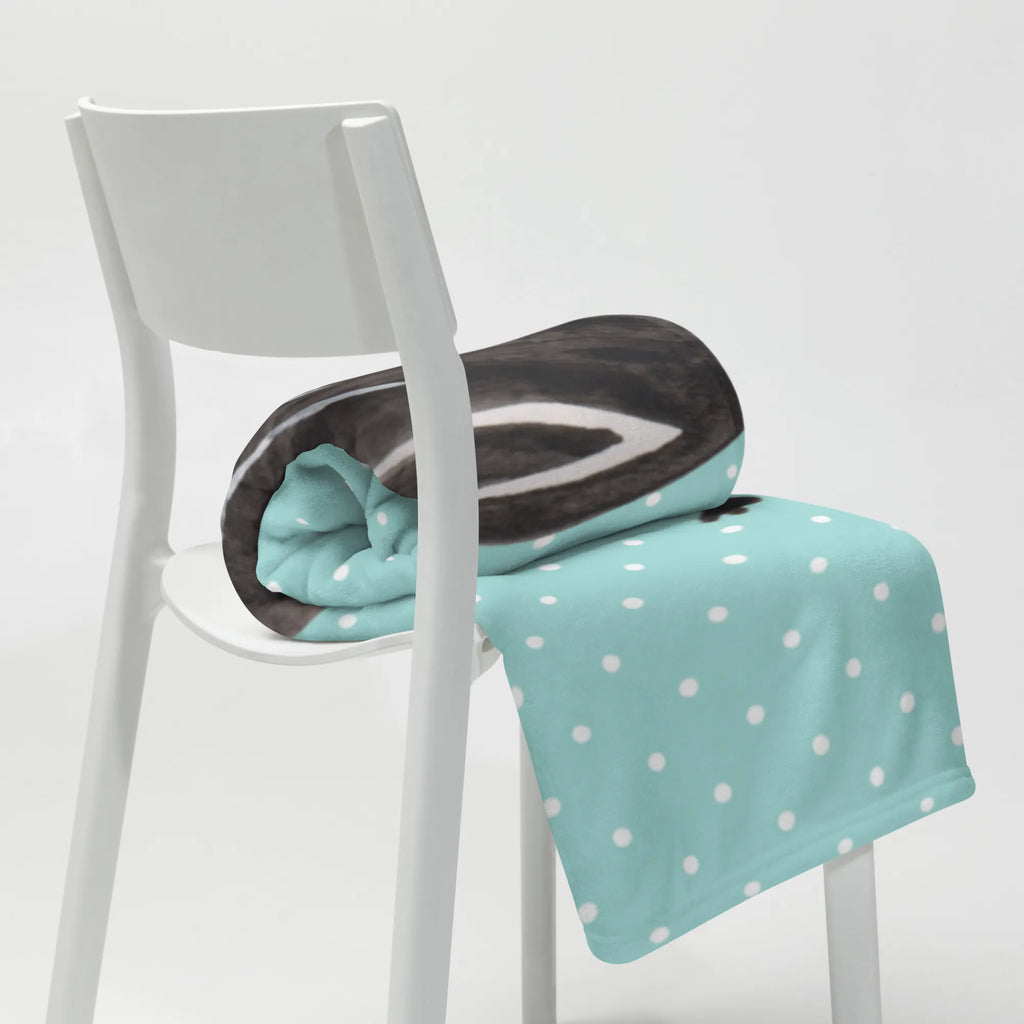 Kuscheldecke Stinktier Ball Tagesdecke, Wolldecke, Decke, Sofadecke, Wohndecke, Stinktier, Skunk, Weisheit, verspielt, Stinki, Stinker, Raubtier, Wildtier