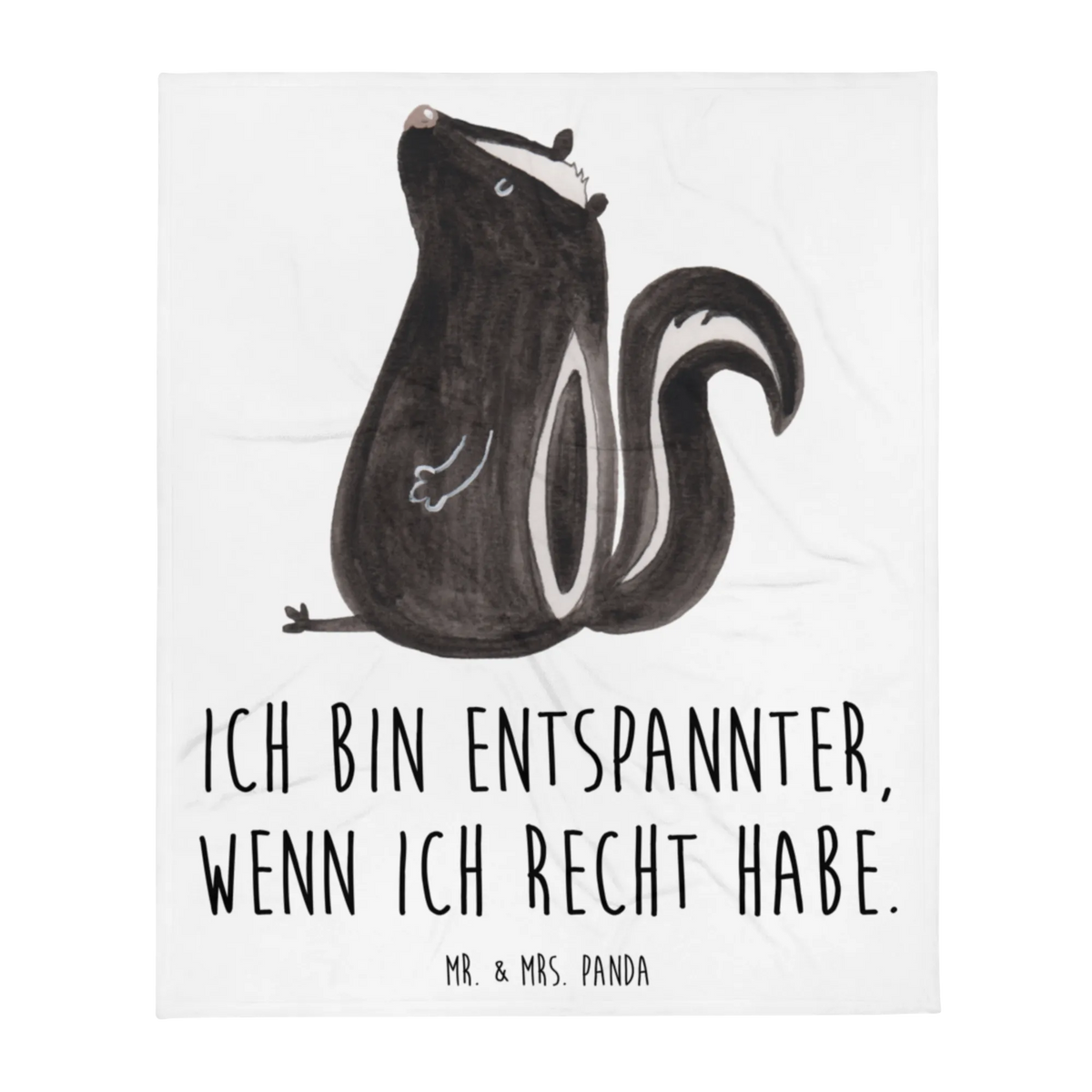 Koc skunks siedzenie Stinktier, Skunk