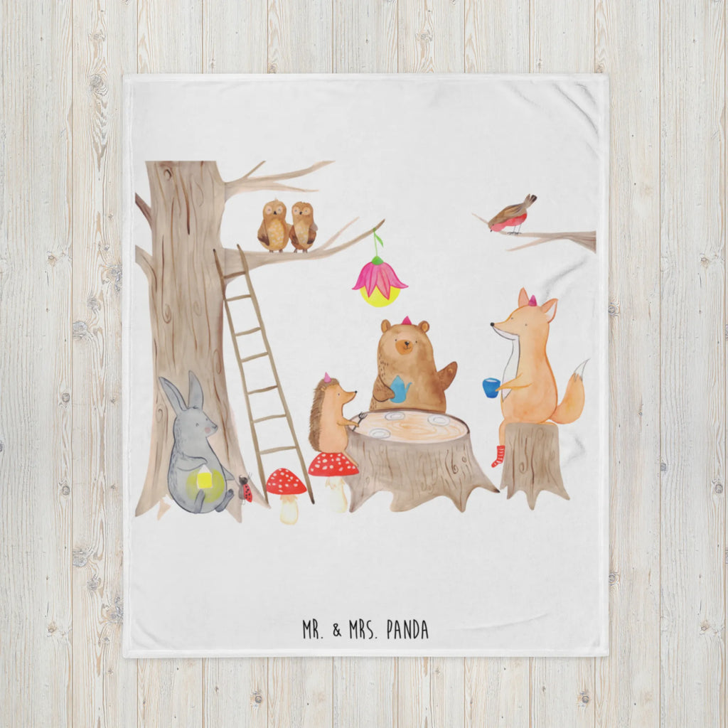 Blanket forest animals picnic warm blanket, Sherpa blanket, sofa throw, throw blanket, snuggle blanket, plush blanket, fleece blanket, cozy blanket, small animals, cute, funny, cute animal motives, hand drawn, small world, funny sayings, good mood, happy, gifts, gift ideas, special gifts, animal lover, card, squirrel, mouse, fox, forest animals, forest, hare, picnic, hedgehog
