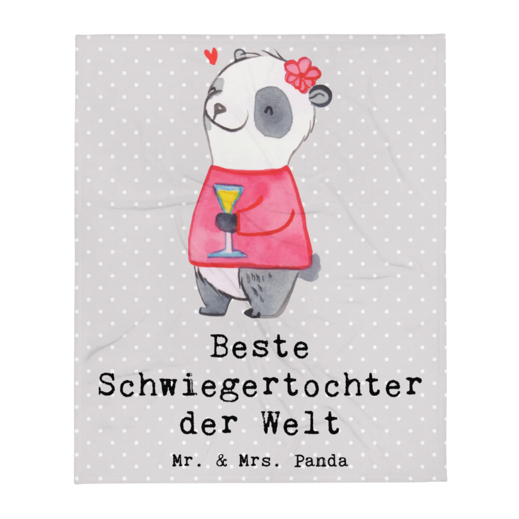 Koc Panda Najlepsza synowa na świecie Wohndecke, Sofadecke, Tagesdecke, Wolldecke, Decke, für, Dankeschön, Geschenk, Schenken, Geburtstag, Geburtstagsgeschenk, Geschenkidee, Danke, Bedanken, Mitbringsel, Freude machen, Geschenktipp, Ehefrau des Sohns, angeheiratet, Tochter, Frau, Hochzeit, Schwiegertochter