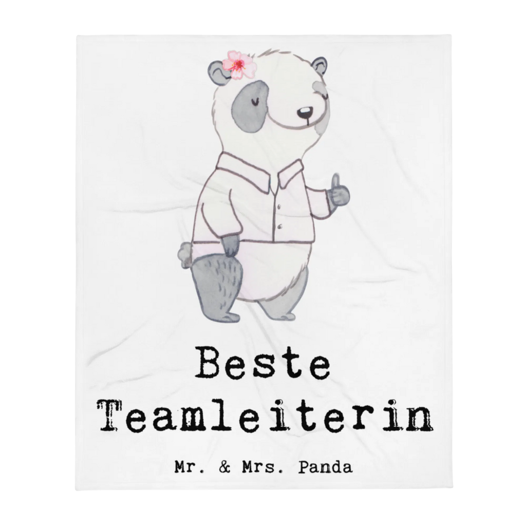 Kuscheldecke Panda Beste Teamleiterin Decke, Wohndecke, Sofadecke, Wolldecke, Tagesdecke, für, Dankeschön, Geschenk, Schenken, Geburtstag, Geburtstagsgeschenk, Geschenkidee, Danke, Bedanken, Mitbringsel, Freude machen, Geschenktipp, Teamleiterin, Gruppenleiterin, Kollegin, Ruhestand, Seminarleiterin, Leiterin, Abschied, Abschiedsgeschenk, Vorgesetzte, Chefin