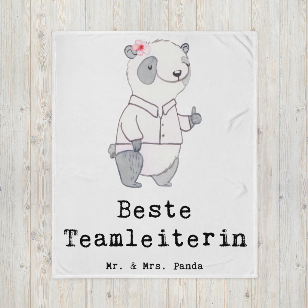 Kuscheldecke Panda Beste Teamleiterin Decke, Wohndecke, Sofadecke, Wolldecke, Tagesdecke, für, Dankeschön, Geschenk, Schenken, Geburtstag, Geburtstagsgeschenk, Geschenkidee, Danke, Bedanken, Mitbringsel, Freude machen, Geschenktipp, Teamleiterin, Gruppenleiterin, Kollegin, Ruhestand, Seminarleiterin, Leiterin, Abschied, Abschiedsgeschenk, Vorgesetzte, Chefin