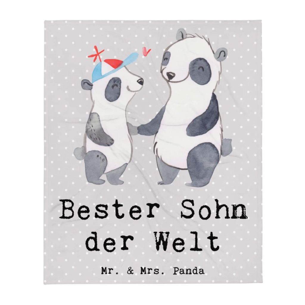 Blanket panda best son in the world warm blanket, cozy blanket, sofa throw, snuggle blanket, fleece blanket, Sherpa blanket, plush blanket, throw blanket, for, thank you, gift, giving, birthday, birthday present, gift idea, souvenir, make you happy, gift tip, son, father, family, boy, reward, offspring, child, Son