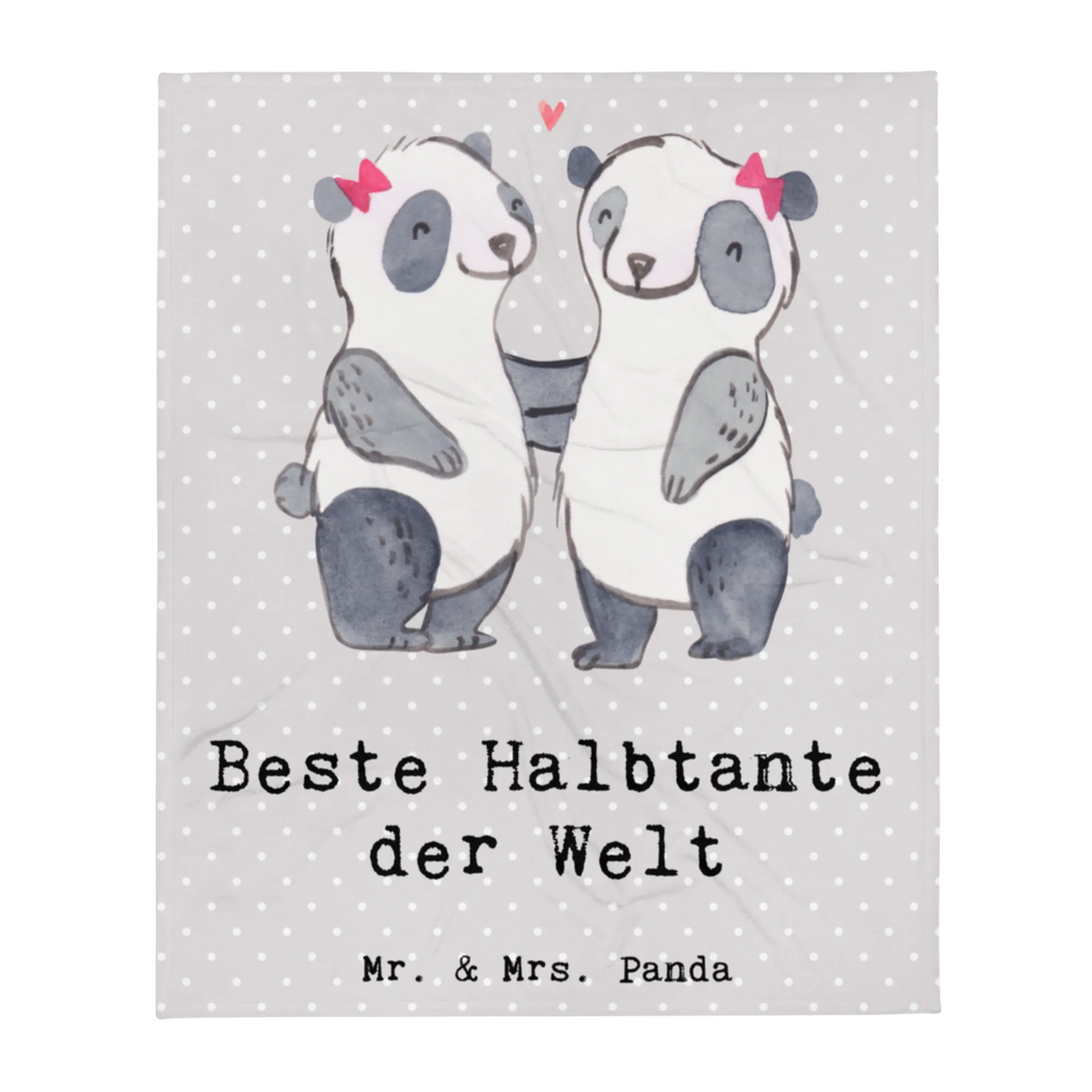 Blanket panda Best half-aunt in the world Wolldecke, Wohndecke, Tagesdecke, Decke, Sofadecke, für, Dankeschön, Geschenk, Schenken, Geburtstag, Geburtstagsgeschenk, Geschenkidee, Danke, Bedanken, Mitbringsel, Freude machen, Geschenktipp, beste Tante, Kleinigkeit, Stieftante, Halbtante, Stief, Stiefgeschwister, Tante, Familie