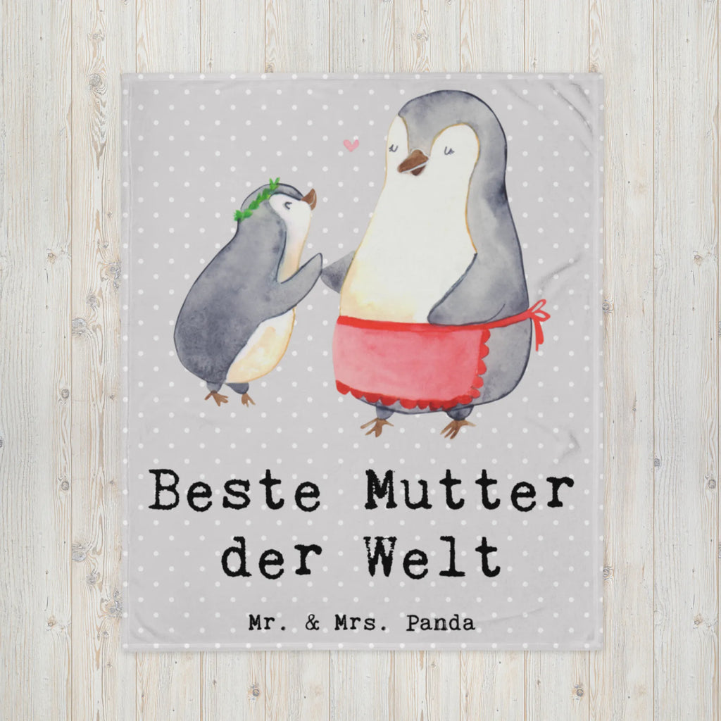 Kuscheldecke Pinguin Beste Mutter der Welt Tagesdecke, Decke, Wolldecke, Sofadecke, Wohndecke, für, Dankeschön, Geschenk, Schenken, Geburtstag, Geburtstagsgeschenk, Geschenkidee, Danke, Bedanken, Mitbringsel, Freude machen, Geschenktipp, Mutter, Muttertag, Sohn, Ma, Mama, Tochter, Mami, Beste Mama, Beste, Supermama, Mutti