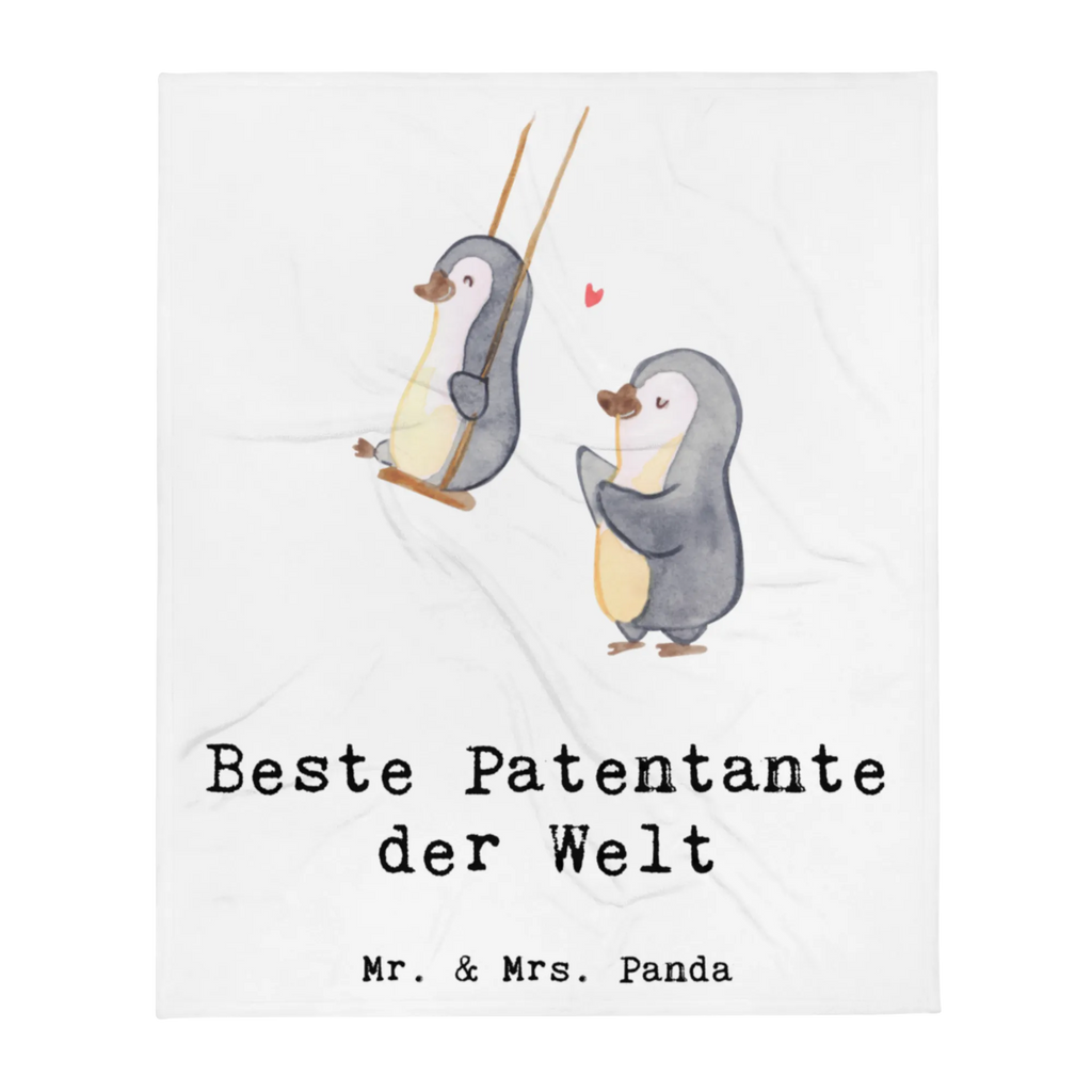 Kuscheldecke Pinguin Beste Patentante der Welt Tagesdecke, Decke, Wolldecke, Wohndecke, Sofadecke, für, Dankeschön, Geschenk, Schenken, Geburtstag, Geburtstagsgeschenk, Geschenkidee, Danke, Bedanken, Mitbringsel, Freude machen, Geschenktipp, Nichte, Patentante, Familie, Taufpartner, Kleinigkeit, Paten Tante, Taufe, Lieblingstante, Neffe