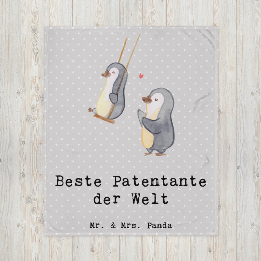 Kuscheldecke Pinguin Beste Patentante der Welt Tagesdecke, Decke, Wolldecke, Wohndecke, Sofadecke, für, Dankeschön, Geschenk, Schenken, Geburtstag, Geburtstagsgeschenk, Geschenkidee, Danke, Bedanken, Mitbringsel, Freude machen, Geschenktipp, Nichte, Patentante, Familie, Taufpartner, Kleinigkeit, Paten Tante, Taufe, Lieblingstante, Neffe