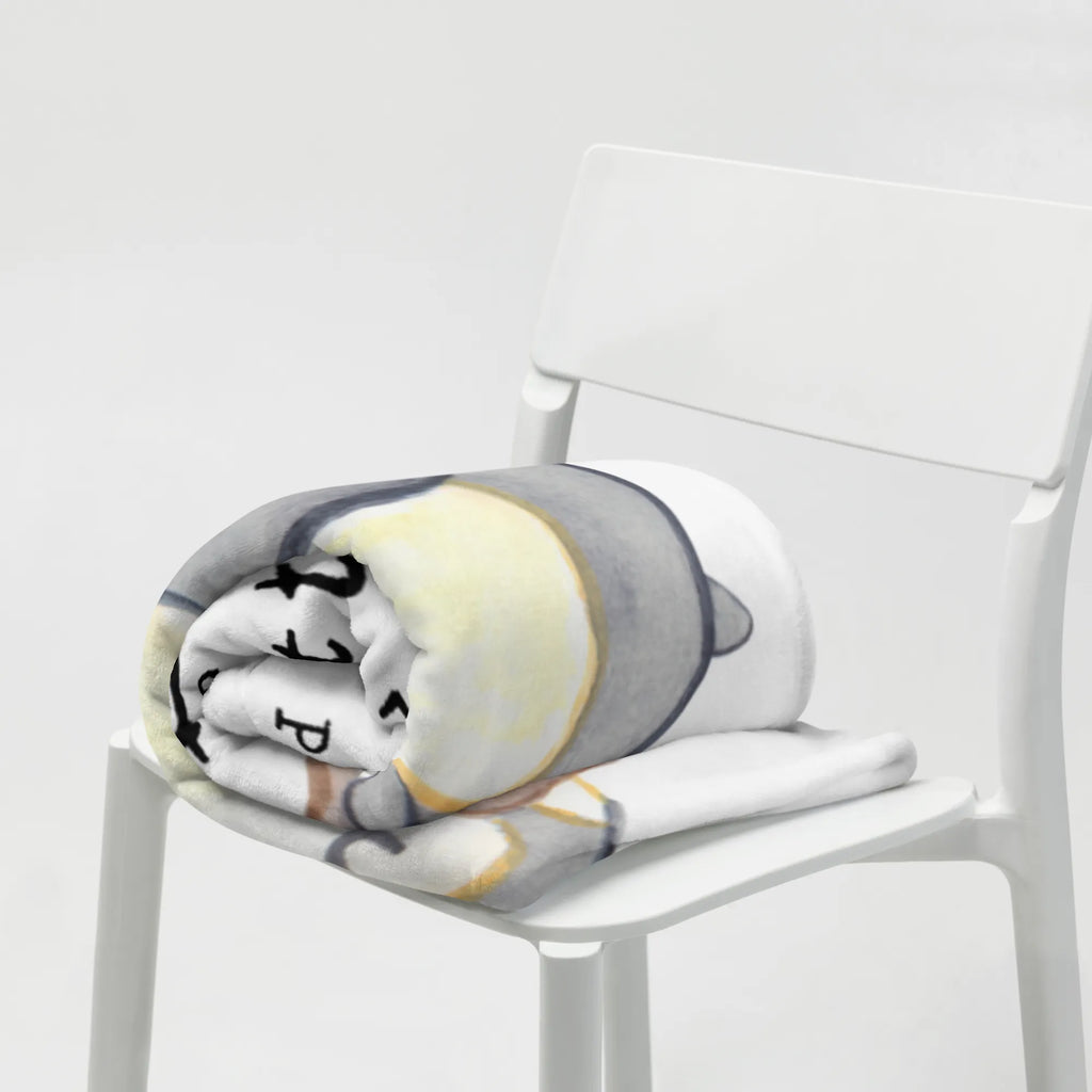 Koc Pingwin Najlepsza macocha na świecie dla, Dziękuję, Prezent, Wręczyć, Urodziny, Prezent urodzinowy, Pomysł na prezent, Podziękować, Upominek, Sprawić radość, Tip na prezent