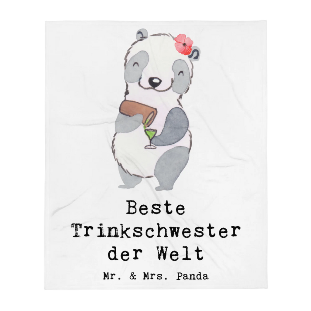 Kuscheldecke Panda Beste Trinkschwester der Welt Wolldecke, Sofadecke, Decke, Wohndecke, Tagesdecke, für, Dankeschön, Geschenk, Schenken, Geburtstag, Geburtstagsgeschenk, Geschenkidee, Danke, Bedanken, Mitbringsel, Freude machen, Geschenktipp, Trinken, Bae, Kleinigkeit, Sister from another Mister, Freundin, Saufschwester, Trinkschwester, Alkohol, Wochenende, Schwester, Sister, Party