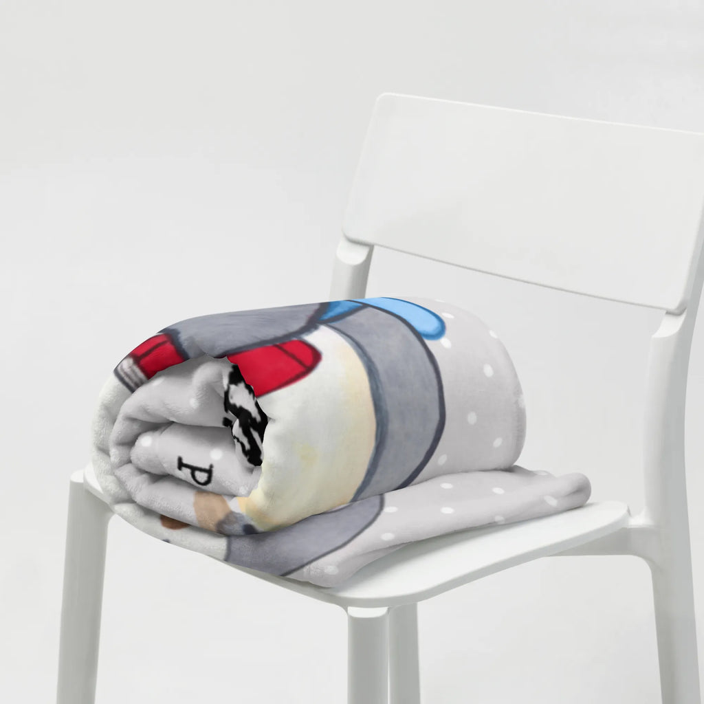 Koc pingwin Najlepszy wnuk na świecie dla, Dziękuję, Prezent, Wręczyć, Urodziny, Prezent urodzinowy, Pomysł na prezent, Podziękować, Upominek, Sprawić radość, Tip na prezent