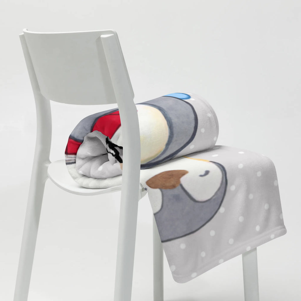 Koc pingwin Najlepszy wnuk na świecie dla, Dziękuję, Prezent, Wręczyć, Urodziny, Prezent urodzinowy, Pomysł na prezent, Podziękować, Upominek, Sprawić radość, Tip na prezent