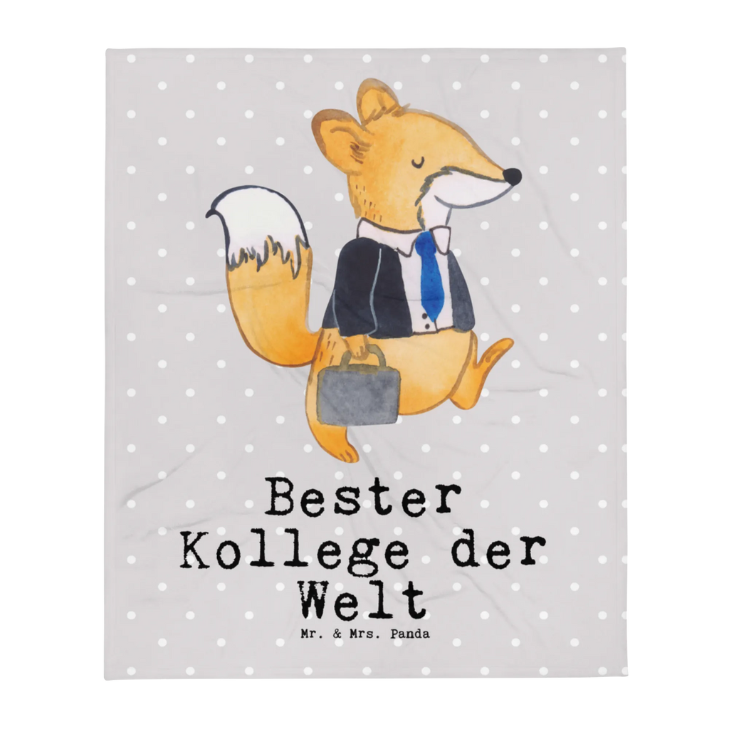 Blanket Fox Best colleague in the world plush blanket, sofa throw, throw blanket, Sherpa blanket, fleece blanket, snuggle blanket, warm blanket, cozy blanket, for, thank you, gift, giving, birthday, birthday present, gift idea, souvenir, make you happy, gift tip, work, retirement, office, profession, Work colleague, colleague, farewell gift, employee, fellow worker