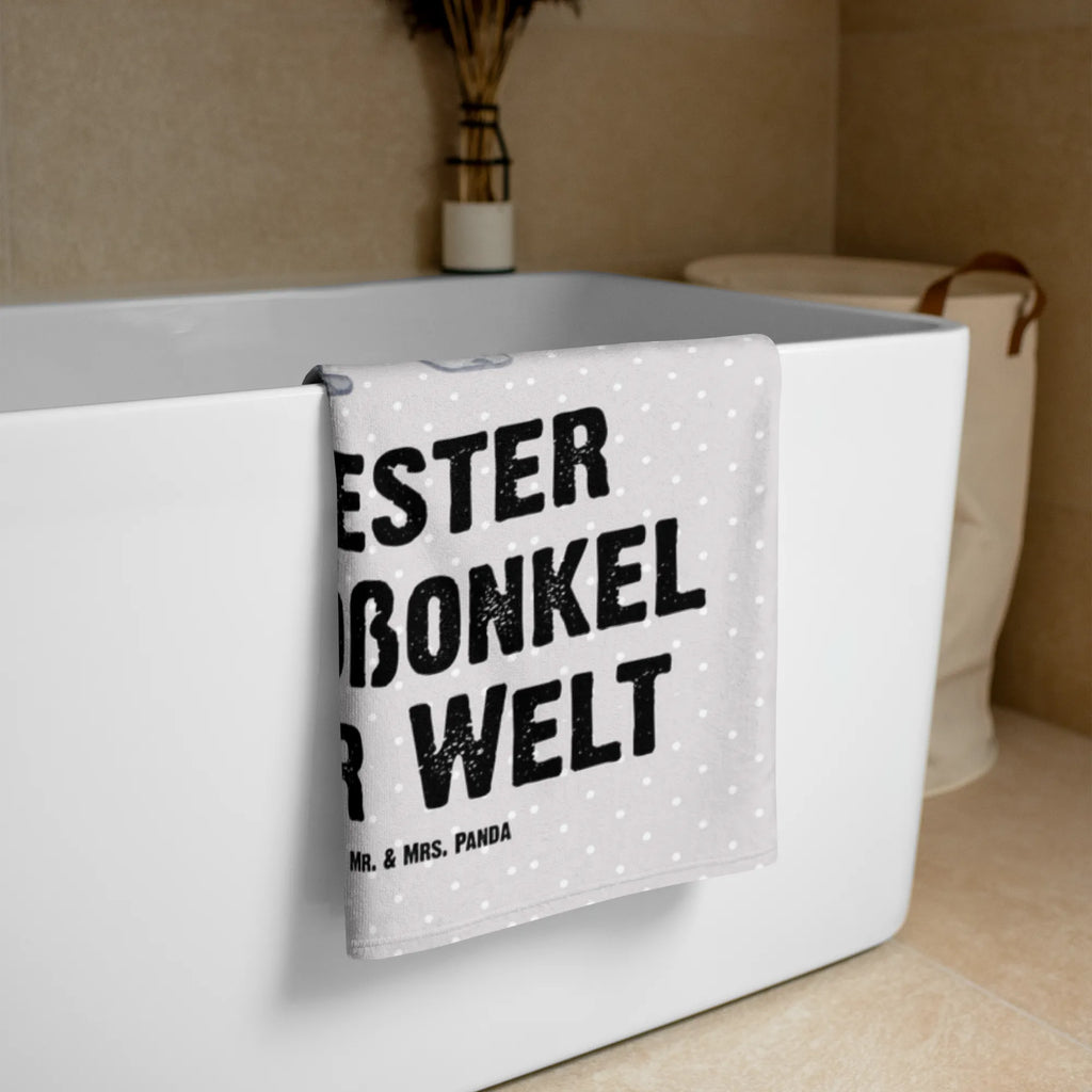 XL bath towel panda Best great uncle in the world XL bath towel, extra large swim towel, oversized towel, luxury bath sheet, spa towel, large beach towel, for, thank you, gift, giving, birthday, birthday present, gift idea, souvenir, make you happy, gift tip, uncle, great uncle