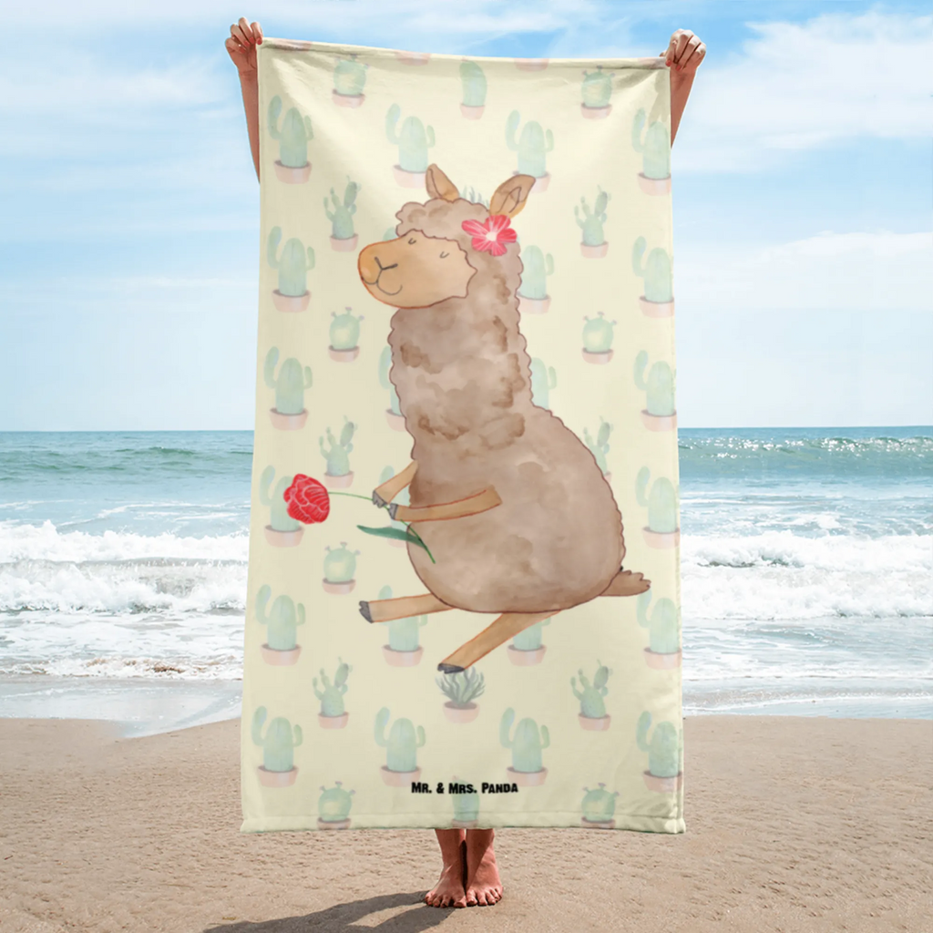XL bath towel alpaca flower oversized towel, XL bath towel, large beach towel, luxury bath sheet, extra large swim towel, spa towel, alpaca, llama, pako, camel, Peru, animal, favourite animal, Alpaca, flower, llamas