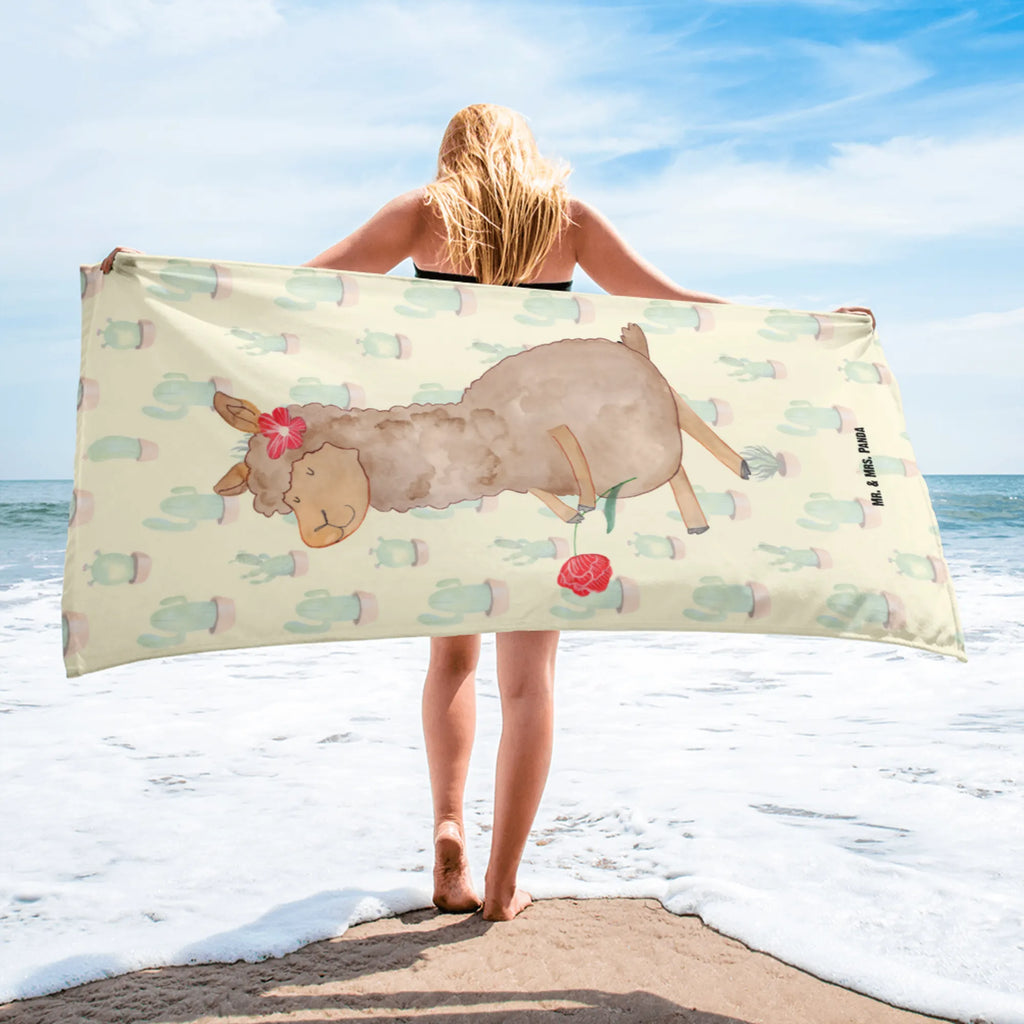 XL bath towel alpaca flower oversized towel, XL bath towel, large beach towel, luxury bath sheet, extra large swim towel, spa towel, alpaca, llama, pako, camel, Peru, animal, favourite animal, Alpaca, flower, llamas