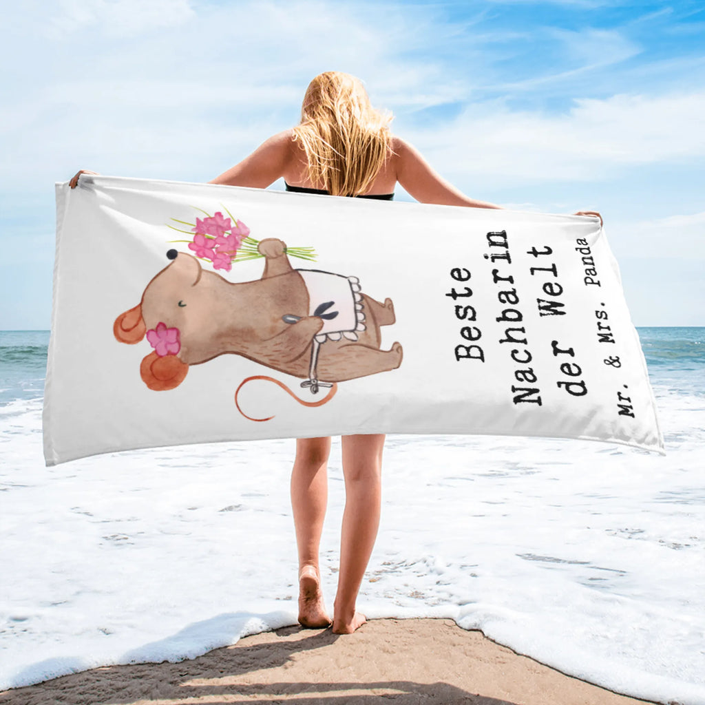 XL bath towel Mouse Best neighbor in the world extra large swim towel, spa towel, XL bath towel, oversized towel, luxury bath sheet, large beach towel, for, thank you, gift, giving, birthday, birthday present, gift idea, souvenir, make you happy, gift tip, friendship, resident, friend, neighbors, Neighbor, neighbor, neighborhood