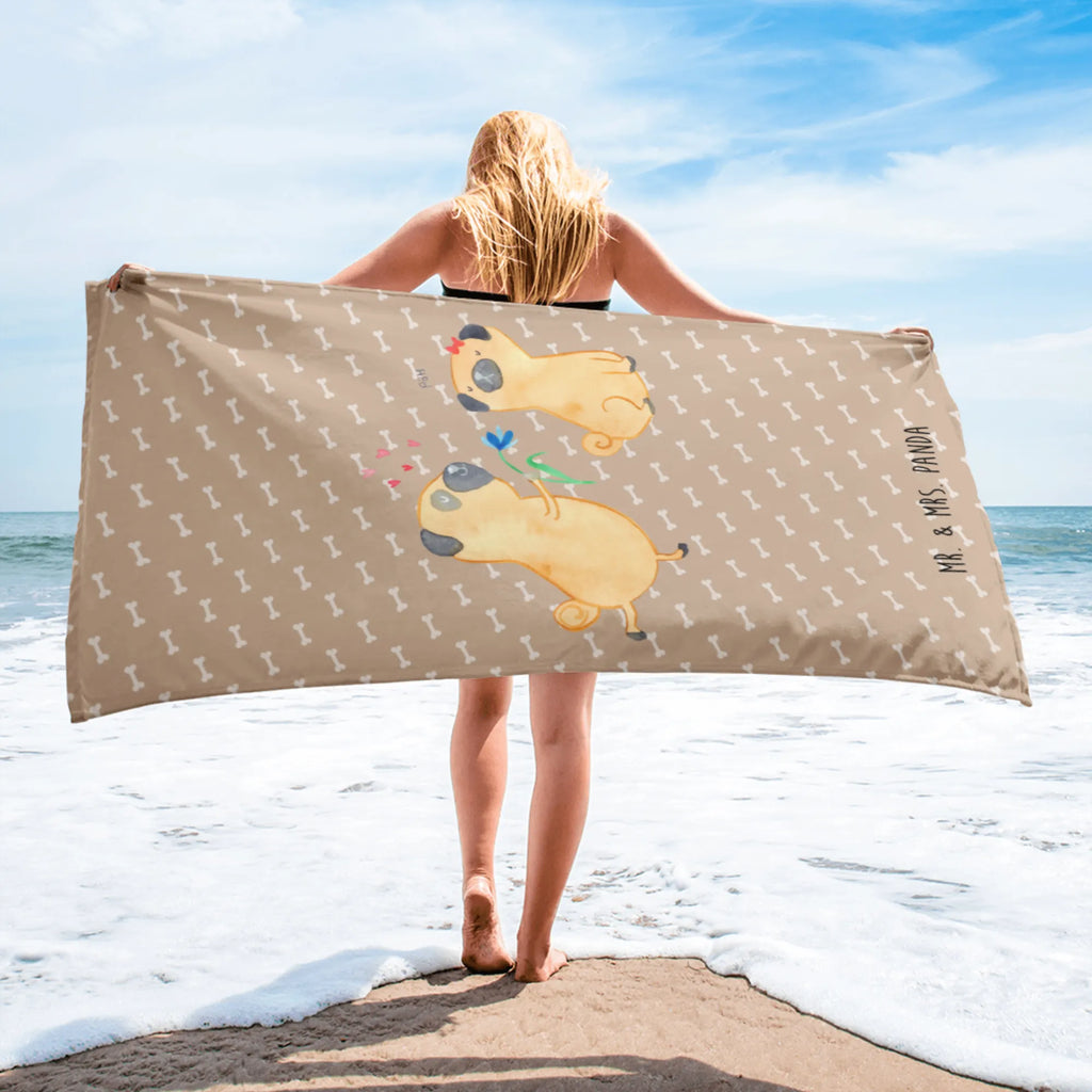 XL bath towel pug In love oversized towel, luxury bath sheet, XL bath towel, large beach towel, spa towel, extra large swim towel, dog, mutt, hound, woof, dog mama, dog breed, love dogs, love for dogs, dog decorative items, bag with dog print, funny gifts for dog owners, what do you give a dog lover, Christmas gifts for dogs, gifts for dogs, dog sayings, in love, love, Pug, gift friend, boob, dog love, love saying. Engaged, partner