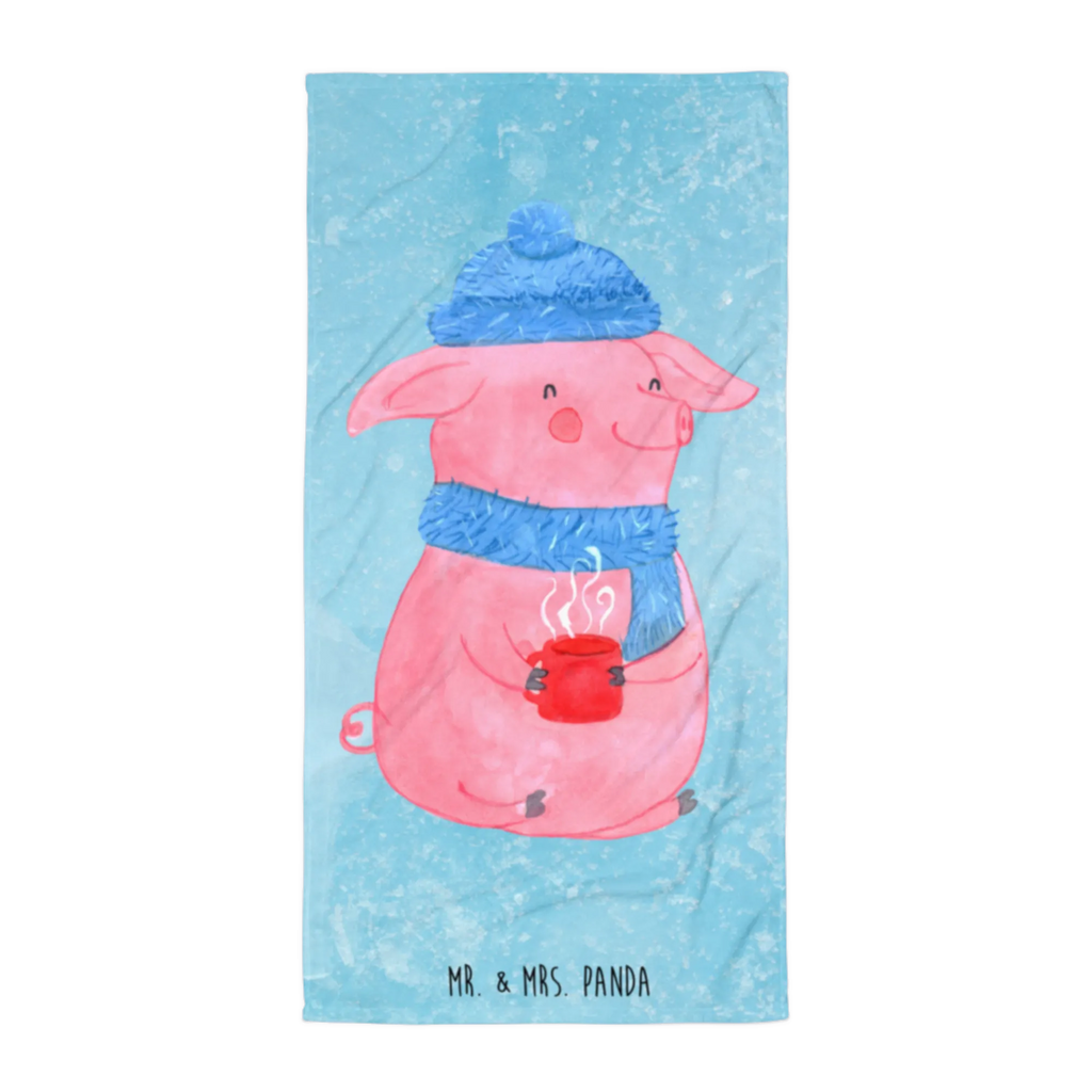 XL bath towel Pig Mulled wine extra large swim towel, XL bath towel, spa towel, large beach towel, oversized towel, luxury bath sheet, Winter, Christmas, Christmas time, snow, punch, mulled pig, mulled wine, Christmas market