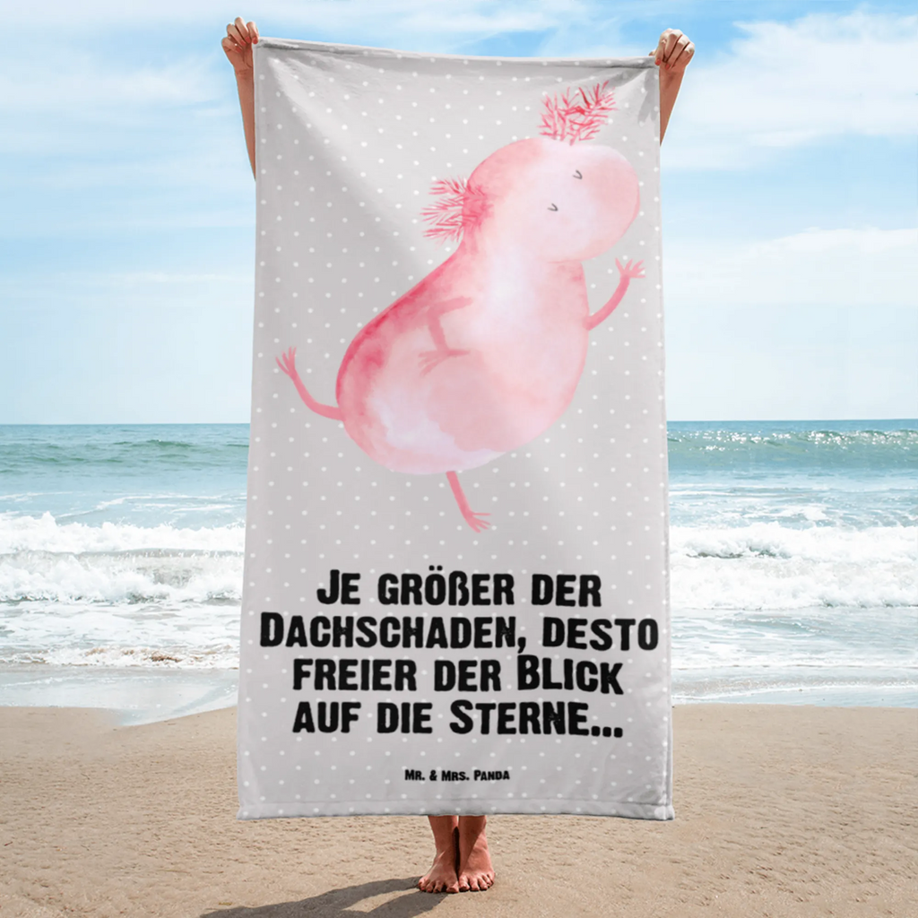 XL bath towel axolotl Dance XL bath towel, luxury bath sheet, large beach towel, oversized towel, extra large swim towel, spa towel, Axolotl, Axelotl, marine animals, Mexican walking fish, salamander, stars, axolot, amphibians, girlfriend, tailfish, roof damage, best friend, crazy
