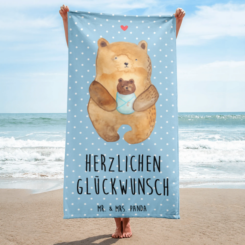 XL bath towel bear infant oversized towel, XL bath towel, spa towel, luxury bath sheet, large beach towel, extra large swim towel, bear, teddy, teddy bear, cuddly toy, baptism, parents, birth, grandson, nephew, niece, mother, baptized child, birthday, grandchild, baby, congratulations