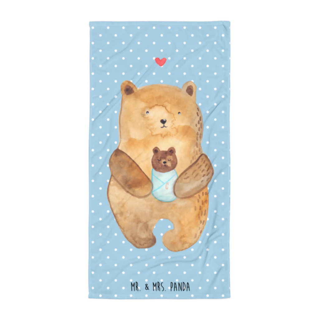 XL bath towel bear infant oversized towel, XL bath towel, spa towel, luxury bath sheet, large beach towel, extra large swim towel, bear, teddy, teddy bear, cuddly toy, baptism, parents, birth, grandson, nephew, niece, mother, baptized child, birthday, grandchild, baby, congratulations