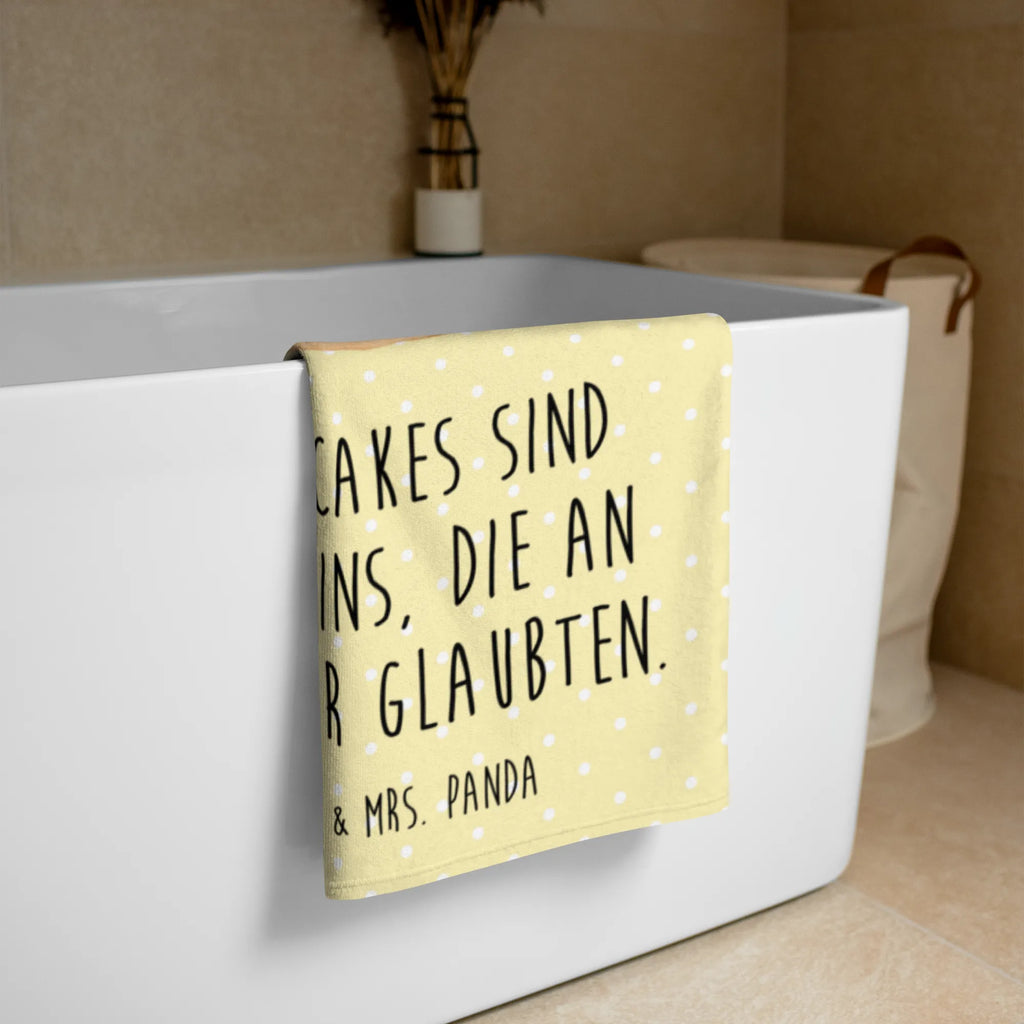 XL ręcznik kąpielowy Babeczka Motywy zwierzęce, dobra energia, zabawne powiedzonka, zwierzęta