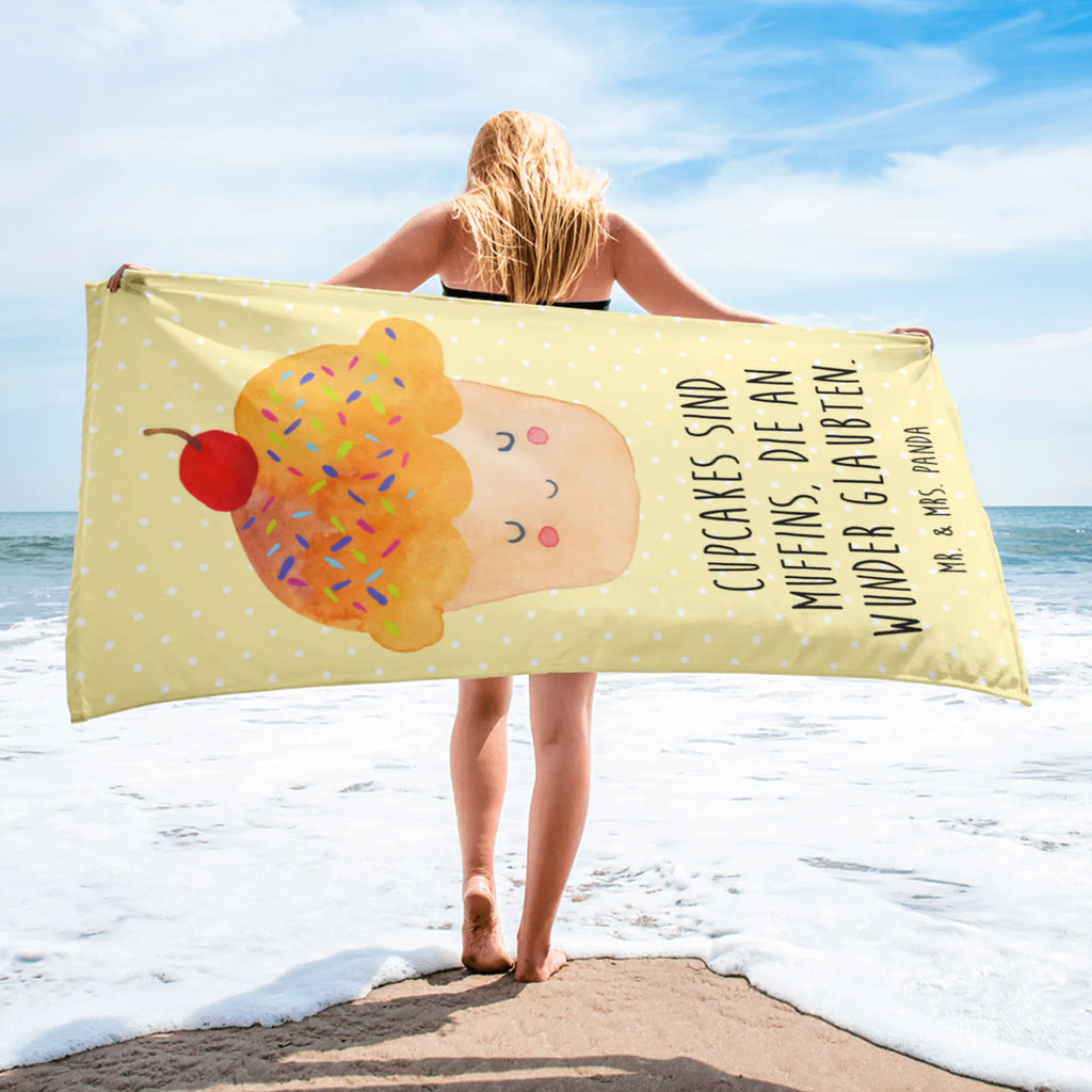 XL ręcznik kąpielowy Babeczka Motywy zwierzęce, dobra energia, zabawne powiedzonka, zwierzęta