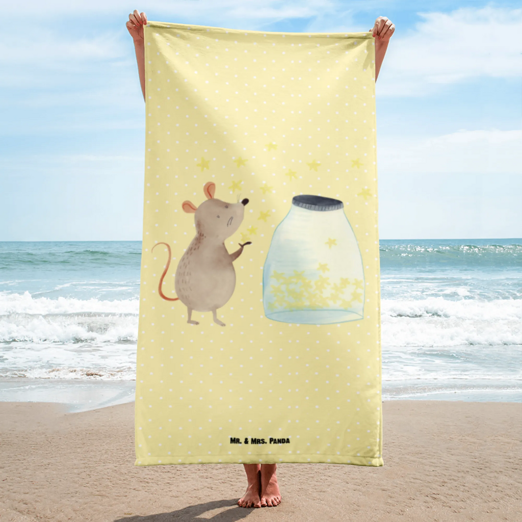 XL bath towel Mouse Stars large beach towel, XL bath towel, spa towel, luxury bath sheet, oversized towel, extra large swim towel, small animals, cute, funny, cute animal motives, hand drawn, small world, funny sayings, good mood, happy, gifts, gift ideas, special gifts, animal lover, card, wish, pregnancy, birth, hope, stars, baptism, first child, Mouse, child, birthday, child birthday, baptism gift, dreams
