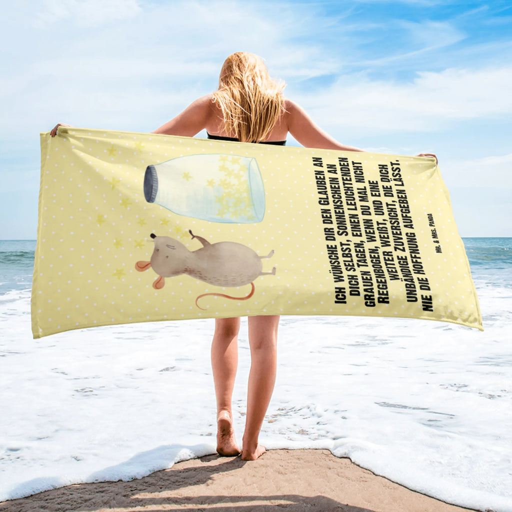 XL bath towel Mouse Stars large beach towel, XL bath towel, spa towel, luxury bath sheet, oversized towel, extra large swim towel, small animals, cute, funny, cute animal motives, hand drawn, small world, funny sayings, good mood, happy, gifts, gift ideas, special gifts, animal lover, card, wish, pregnancy, birth, hope, stars, baptism, first child, Mouse, child, birthday, child birthday, baptism gift, dreams