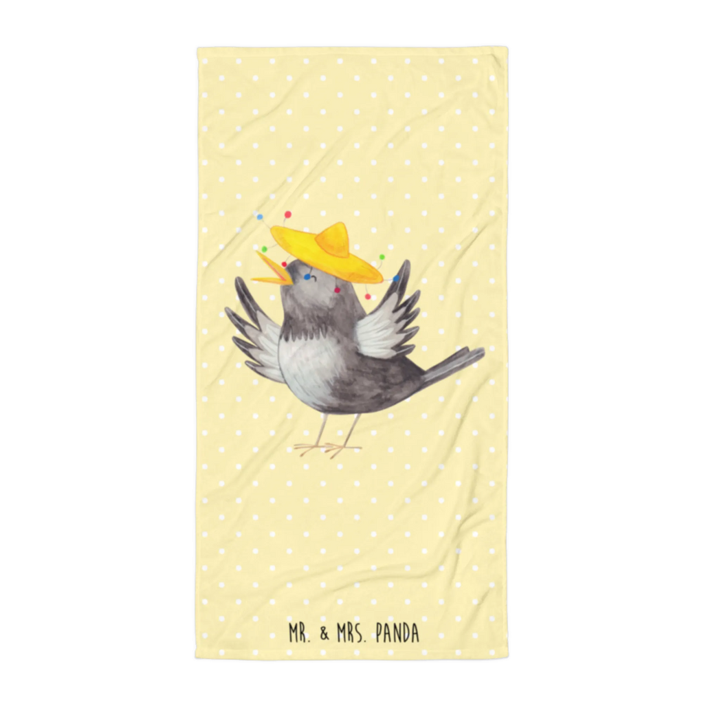 XL bath towel Crow sombrero XL bath towel, spa towel, large beach towel, oversized towel, luxury bath sheet, extra large swim towel, small animals, cute, funny, cute animal motives, hand drawn, small world, funny sayings, good mood, happy, gifts, gift ideas, special gifts, animal lover, card, Saying positive, Raven, Happiness Saying, Bird, Birds, Magpie, Be happy, Motivation
