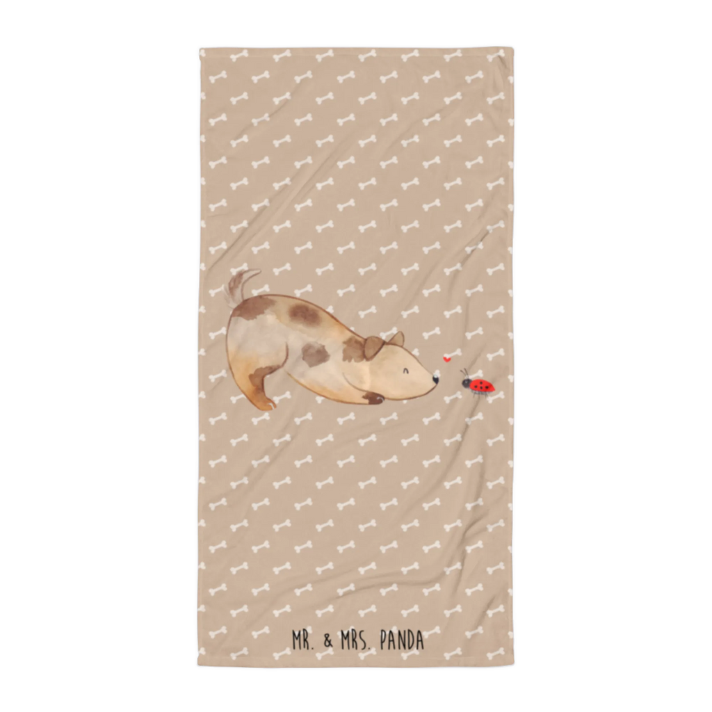 XL ręcznik kąpielowy pies biedronka Pies, motyw psa, zwierzę domowe, rasa psa, miłośnik zwierząt, właściciel psa, powiedzenia