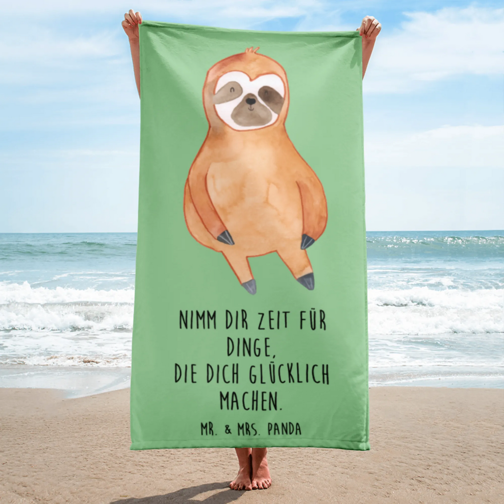 XL bath towel sloth Satisfied XL bath towel, large beach towel, oversized towel, extra large swim towel, luxury bath sheet, spa towel, Sloth, sloth, trend animal, break, favorite animal, lazy, relax, contented, happy, happiness