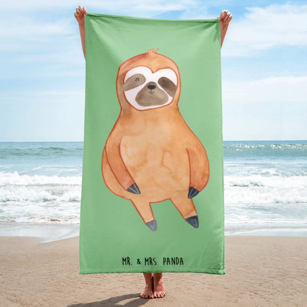 XL bath towel sloth Satisfied XL bath towel, large beach towel, oversized towel, extra large swim towel, luxury bath sheet, spa towel, Sloth, sloth, trend animal, break, favorite animal, lazy, relax, contented, happy, happiness