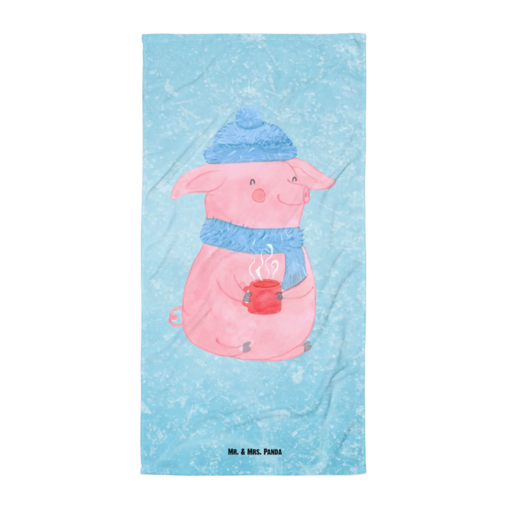 XL bath towel piggy Mulled wine oversized towel, extra large swim towel, spa towel, luxury bath sheet, XL bath towel, large beach towel, Winter, Christmas, Christmas time, snow, Christmas market, saying, mulled wine, drunk