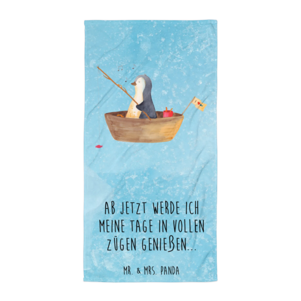 XL bath towel Penguin fishing boat luxury bath sheet, spa towel, large beach towel, oversized towel, extra large swim towel, XL bath towel, Penguin, North Pole, Winter, Penguins, gift idea heartache, motivation, separation, boat, life, fishing, new start, new beginning, divorce, fishing boat, love of life, enjoy, penguins