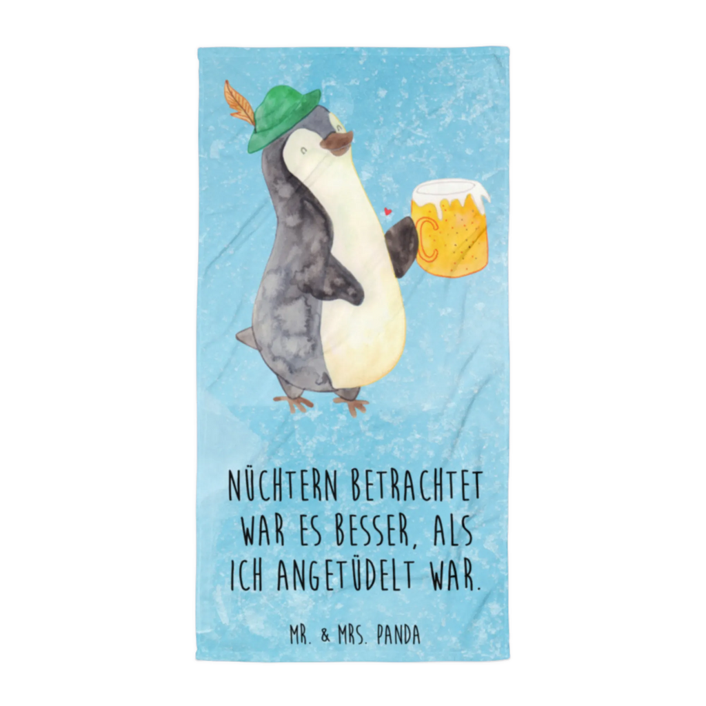 XL bath towel Penguin Beer extra large swim towel, oversized towel, XL bath towel, luxury bath sheet, spa towel, large beach towel, Penguin, North Pole, Winter, Penguins, penguins, beer, Oktoberfest