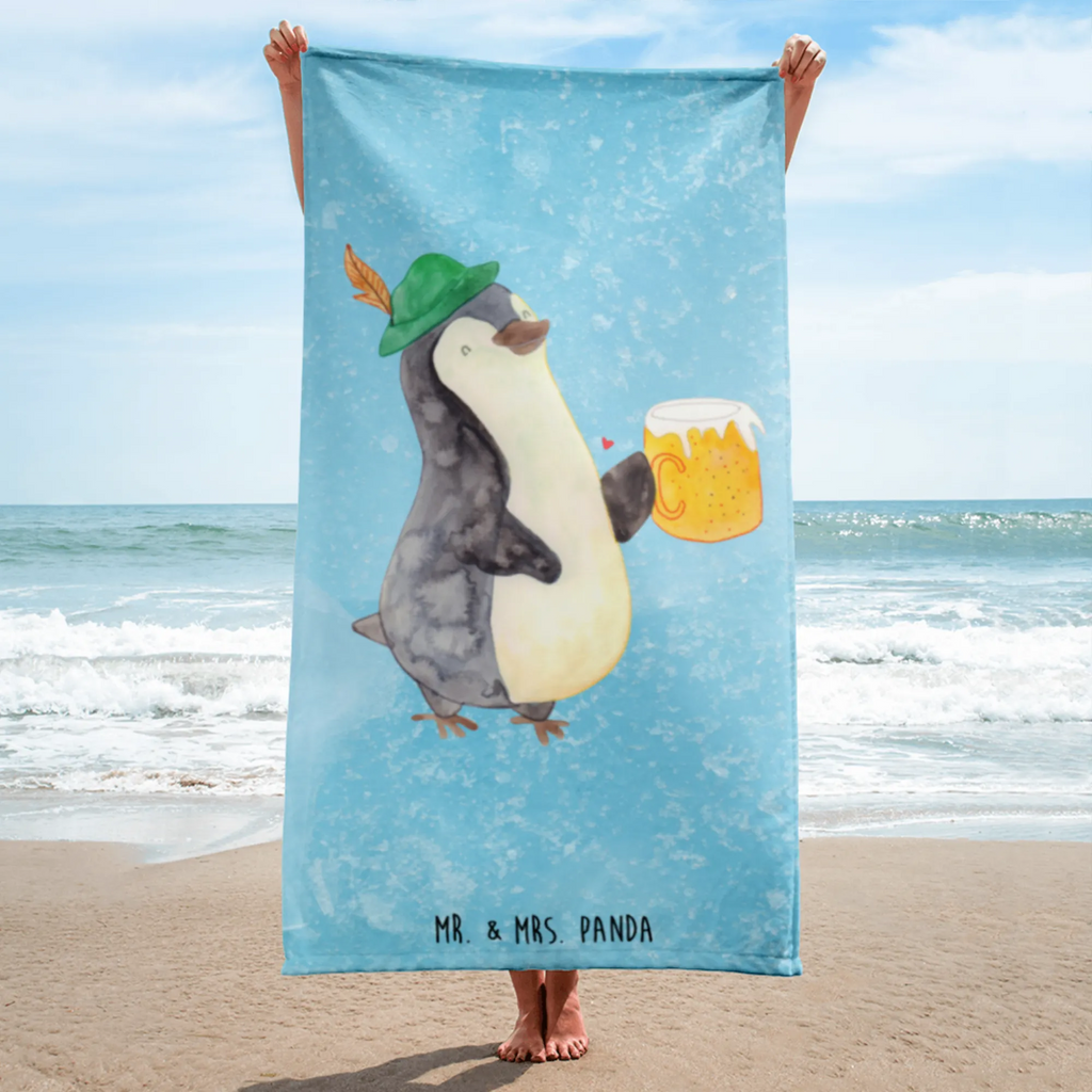 XL bath towel Penguin Beer extra large swim towel, oversized towel, XL bath towel, luxury bath sheet, spa towel, large beach towel, Penguin, North Pole, Winter, Penguins, penguins, beer, Oktoberfest