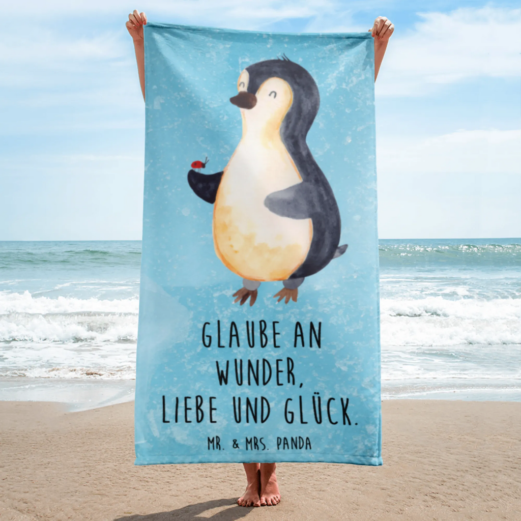 XL bath towel Penguin ladybug oversized towel, XL bath towel, extra large swim towel, spa towel, large beach towel, luxury bath sheet, Penguin, North Pole, Winter, Penguins, joy of life, love, happiness, joy, ladybird, penguins, wonder