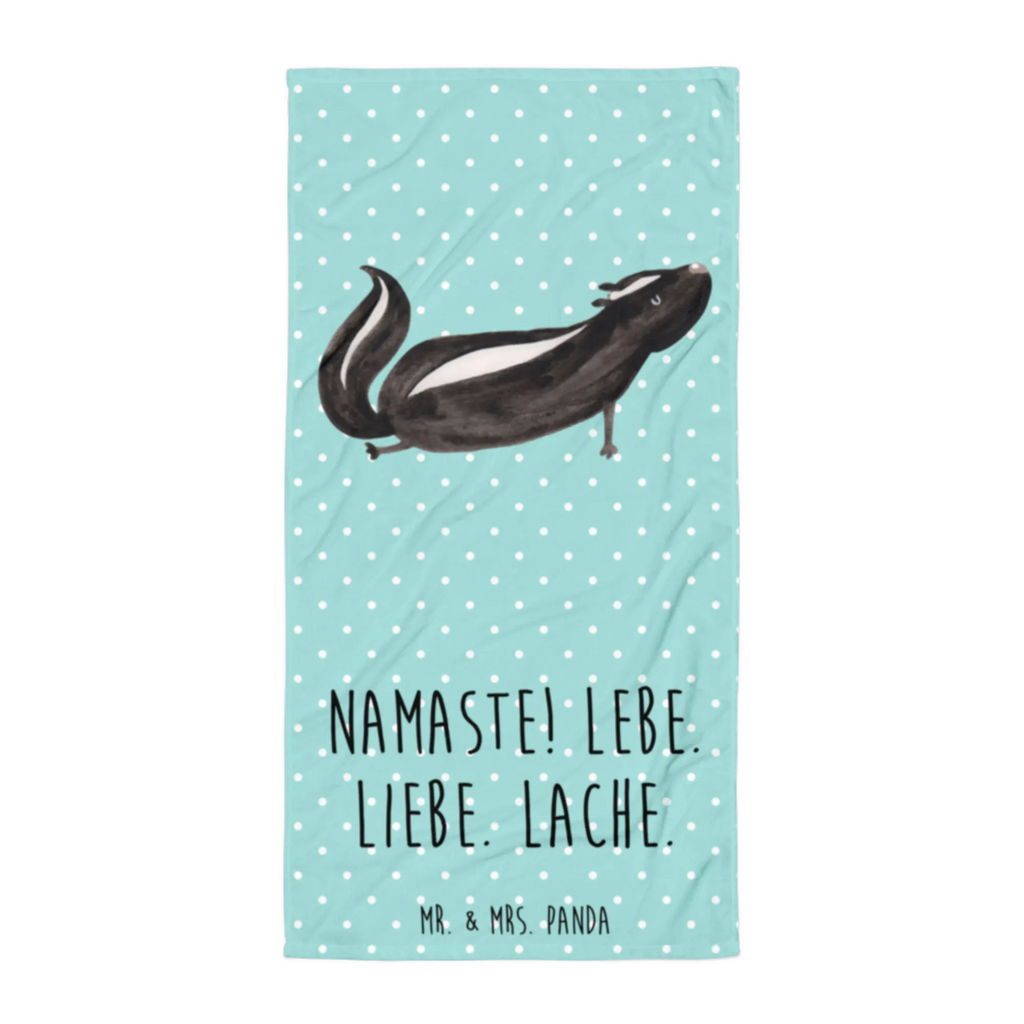 XL ręcznik kąpielowy skunks Joga Stinktier, Skunk