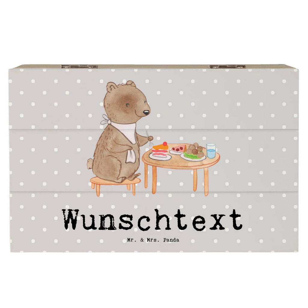 Personalisierte Holzkiste Bär Essen gehen Aufbewahrungsbox Personalisiert, Dekokiste mit Namen, Schatulle mit Namen, Geschenkbox Personalisiert, mit Namen, Kiste mit Namen, Holzkiste mit Namen, Aufbewahrungsbox mit Namen, GEschenkdose Personalisiert, Schatzkiste mit Namen, Erinnerungsbox Personalisiert, Schatzkiste Personalisiert, Erinnerungskiste Personalisiert, Kiste Personalisiert, Erinnerungsbox mit Namen, Schatulle Personalisiert, Holzkiste Personalisiert, Dekokiste Personalisiert, Truhe Personalisiert, Truhe mit Namen, Geschenk, Schenken, Sport, Sportart, Hobby, Danke, Dankeschön, Auszeichnung, Gewinn, Sportler, Restaurant, Essen gehen, Restaurantbesuch, Essen