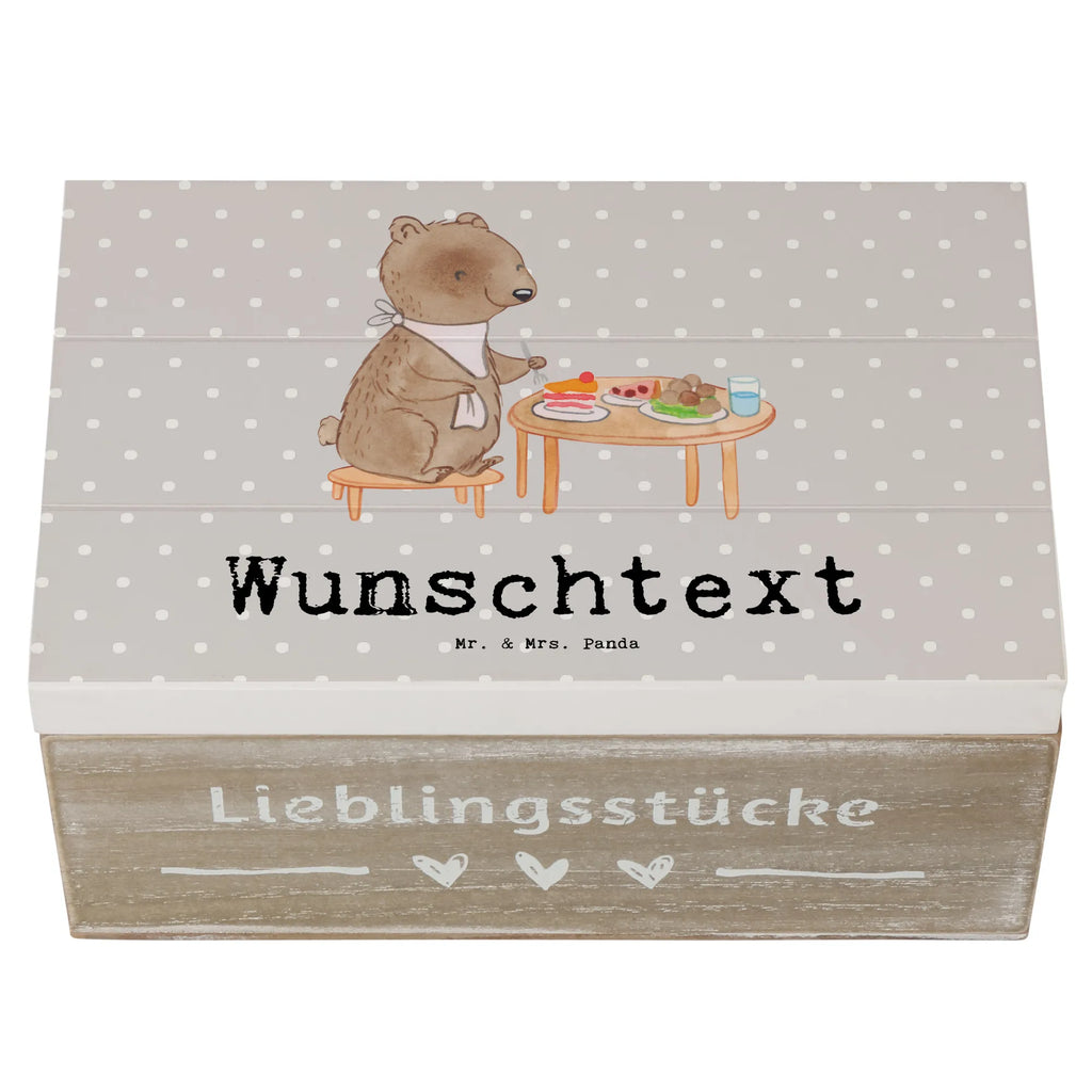 Personalisierte Holzkiste Bär Essen gehen Aufbewahrungsbox Personalisiert, Dekokiste mit Namen, Schatulle mit Namen, Geschenkbox Personalisiert, mit Namen, Kiste mit Namen, Holzkiste mit Namen, Aufbewahrungsbox mit Namen, GEschenkdose Personalisiert, Schatzkiste mit Namen, Erinnerungsbox Personalisiert, Schatzkiste Personalisiert, Erinnerungskiste Personalisiert, Kiste Personalisiert, Erinnerungsbox mit Namen, Schatulle Personalisiert, Holzkiste Personalisiert, Dekokiste Personalisiert, Truhe Personalisiert, Truhe mit Namen, Geschenk, Schenken, Sport, Sportart, Hobby, Danke, Dankeschön, Auszeichnung, Gewinn, Sportler, Restaurant, Essen gehen, Restaurantbesuch, Essen