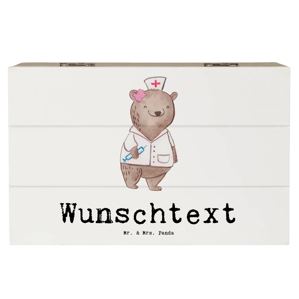 Personalizowane drewniane pudełko medyczna asystentka Serce Zawód, Wykształcenie, Jubileusz, Pożegnanie, Emerytura, Kolega, Koleżanka, Prezent, Dawać, Pracownik, Współpracownik, Firma, Dziękuję, Dziękuję bardzo