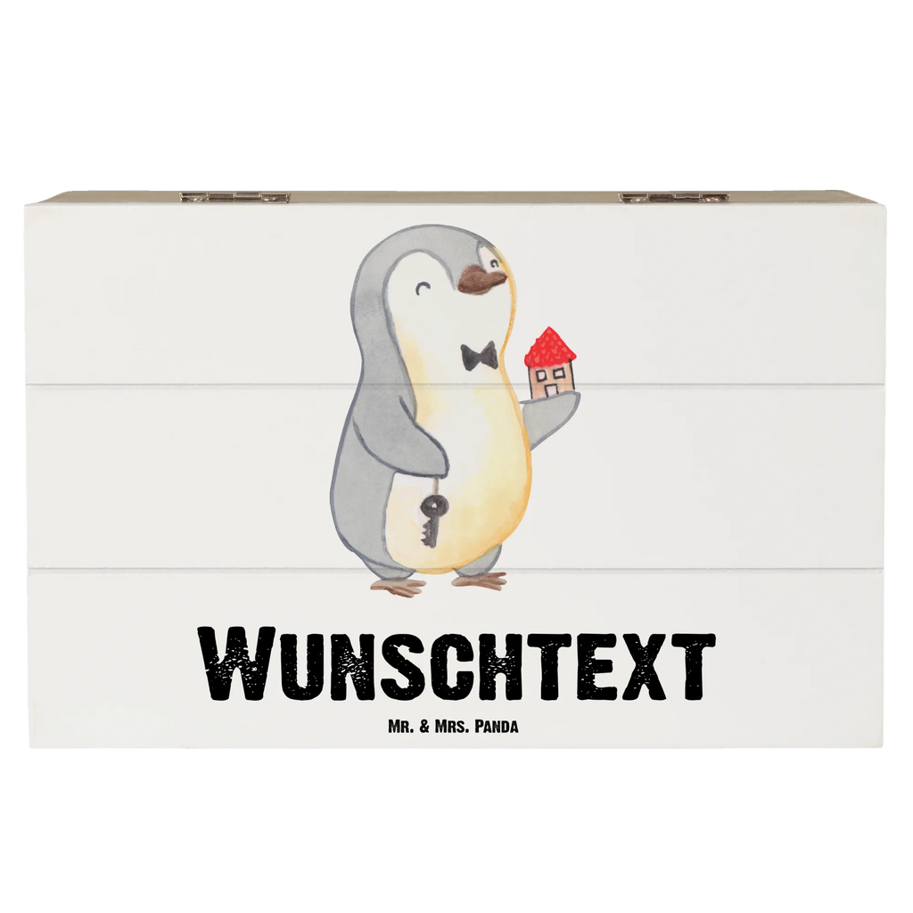 Personalizowane drewniane pudełko agent nieruchomości Serce Zawód, Wykształcenie, Jubileusz, Pożegnanie, Emerytura, Kolega, Koleżanka, Prezent, Dawać, Pracownik, Współpracownik, Firma, Dziękuję, Dziękuję bardzo